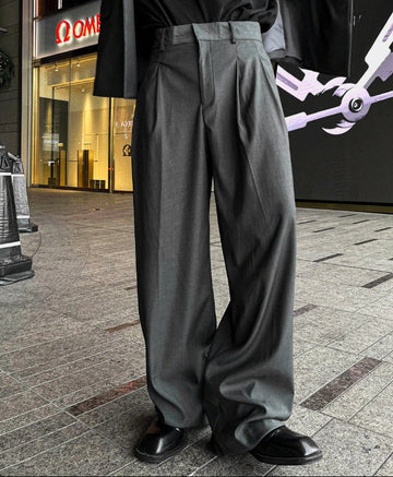 25SS Aura Two-Tuck Slacks